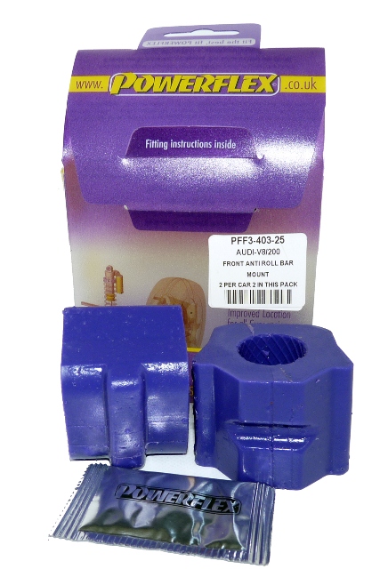 Powerflex road series front anti roll bar to chassis 25mm (2 required) - pff3-403-25 1 Pff3-403-25|