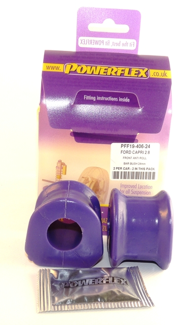 Powerflex road series front anti roll bar bush 24mm (2 required) - pff19-406-24 1 Pff19-406-24|