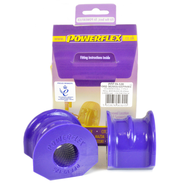 Powerflex road series front anti roll bar mounting bush 28mm (2 required) - pff19-128 1 Pff19-128|