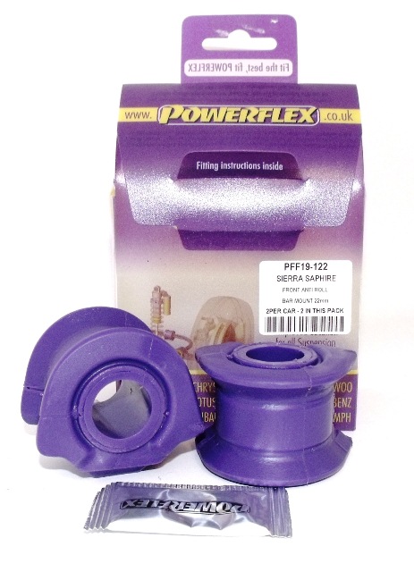 Powerflex road series front anti roll bar bush 22mm (2 required) - pff19-122 1 Pff19-122|
