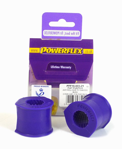 Powerflex road series front anti roll bar to chassis bush 21mm - pff16-603-21 1 Pff16-603-21|