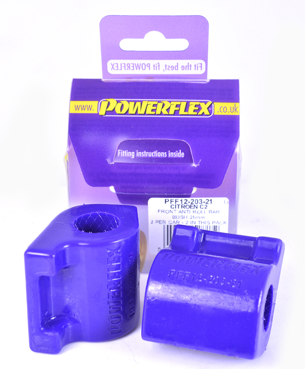 Powerflex road series front anti roll bar bush 21mm - pff12-203-21 1 Pff12-203-21|