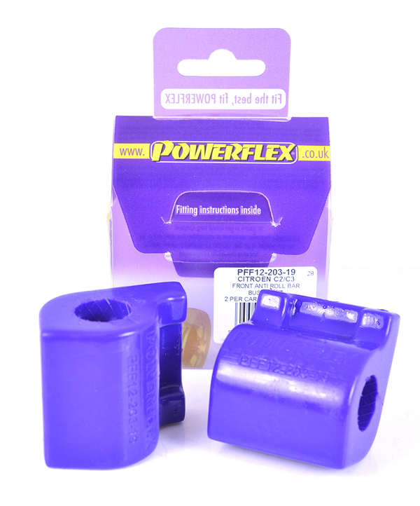 Powerflex road series front anti roll bar bush 19mm - pff12-203-19 1 Pff12-203-19|