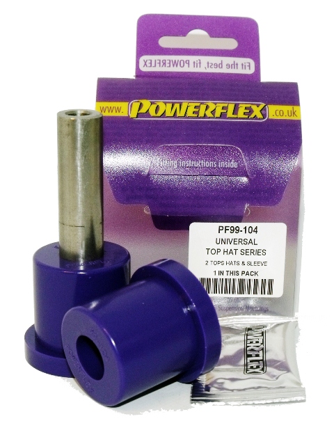 Powerflex road series 100 series top-hat bush (1 required) - pf99-104 1 Pf99-104|