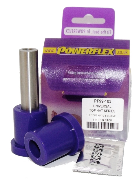 Powerflex road series 100 series top-hat bush (1 required) - pf99-103 1 Pf99-103|