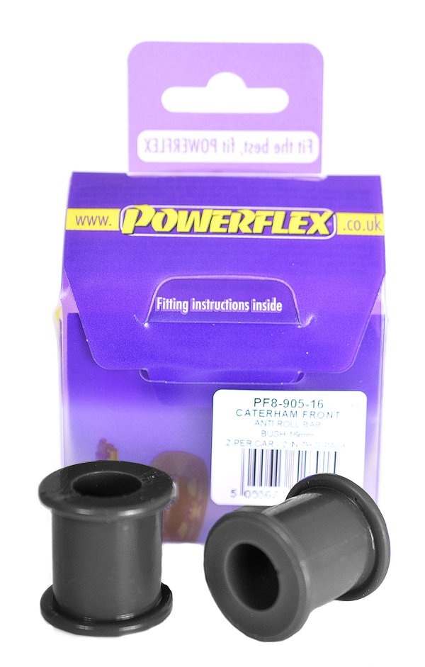 Powerflex road series front anti roll bar bush 16mm (2 required) - pf8-905-16 1 Pf8-905-16|