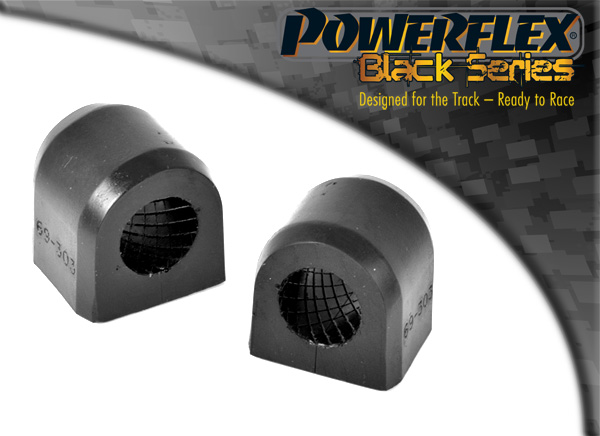 Powerflex black series rear anti roll bar to chassis bush 20mm (2 required) - pf69-303-20blk 1 Pf69-303-20blk|