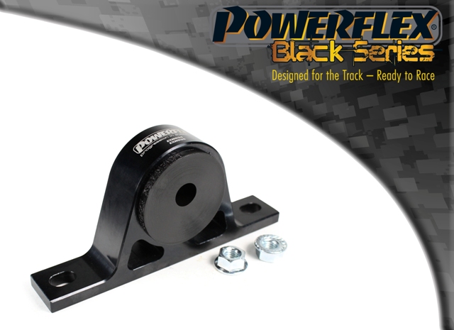 Powerflex black series exhaust mounting bush & bracket - exh035blk 1 Exh035blk|