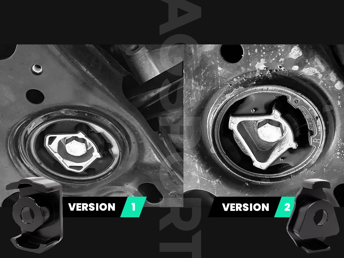 Vagsport lower dogbone insert mount mqb ea888 gen3 & gen4 evo 7 Vagsport lower dogbone insert mount mqb ea888 gen3 & gen4 evo