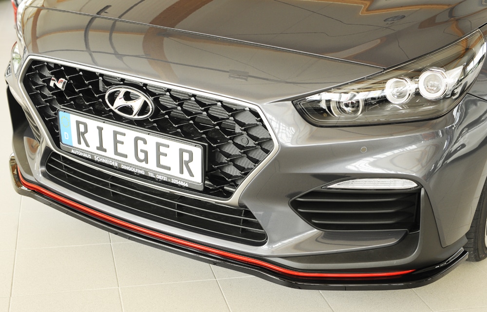 Rieger hyundai i30n (pre facelift) front splitter 4 Rieger hyundai i30n (pre facelift) front splitter - image 4