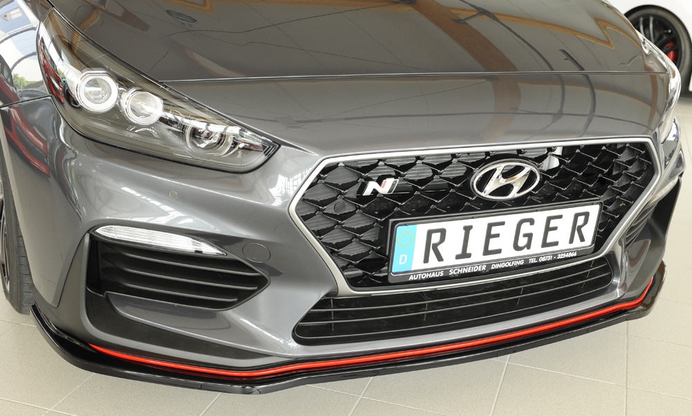 Rieger hyundai i30n (pre facelift) front splitter 2 Rieger hyundai i30n (pre facelift) front splitter - image 2