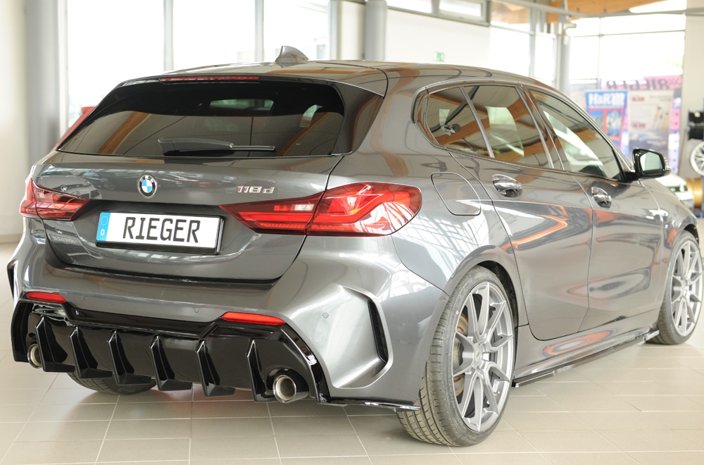 Rieger bmw m135i (f40) 2019+ rear diffuser 4 Rieger bmw m135i (f40) 2019+ rear diffuser - image 4