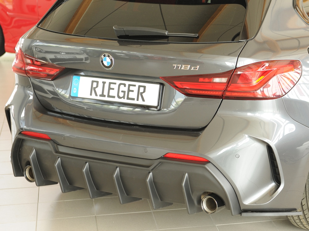 Rieger bmw m135i (f40) 2019+ rear diffuser 2 Rieger bmw m135i (f40) 2019+ rear diffuser - image 2