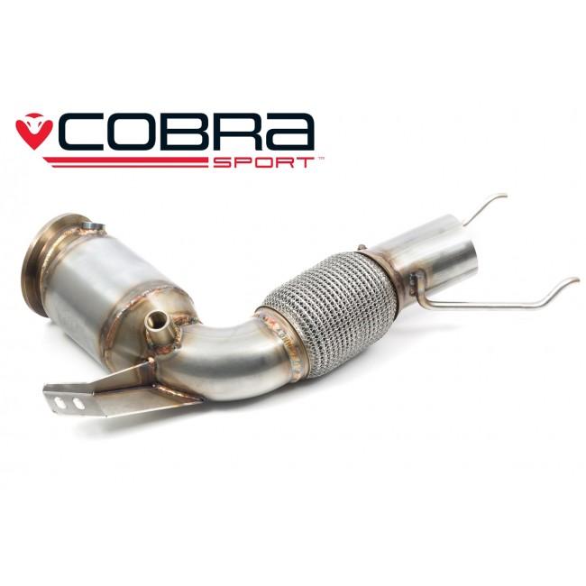 Cobra sport mini (mk3) cooper s (f56 lci) facelift sports cat/de-cat downpipe exhaust 2 Cobra sport mini (mk3) cooper s (f56 lci) facelift sports cat/de-cat downpipe exhaust - image 2