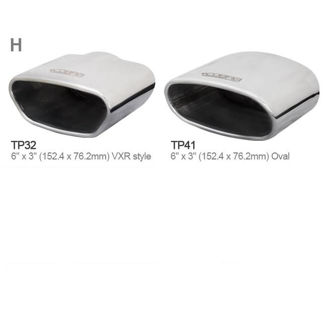 Cobra sport vauxhall astra h vxr (05-11) 3" cat back exhaust 2 Cobra sport vauxhall astra h vxr (05-11) 3" cat back exhaust - image 2