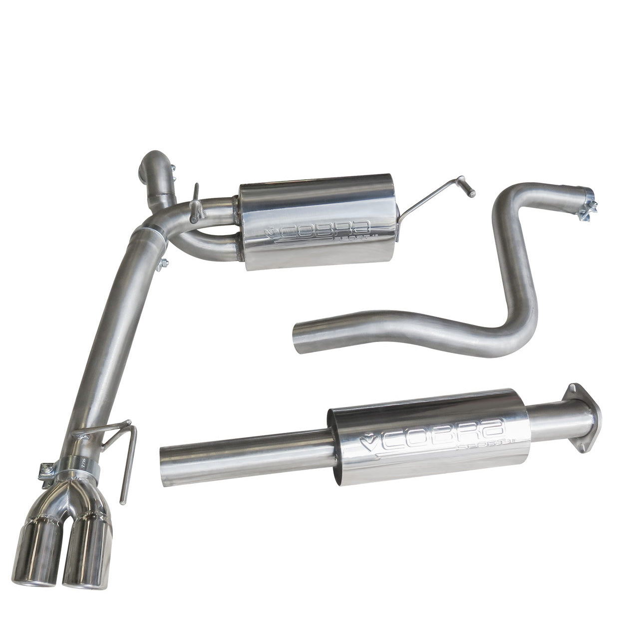 Cobra sport vauxhall astra gtc 1. 6 turbo (09-15) cat back exhaust 1 Cobra sport vauxhall astra gtc 1. 6 turbo (09-15) cat back exhaust