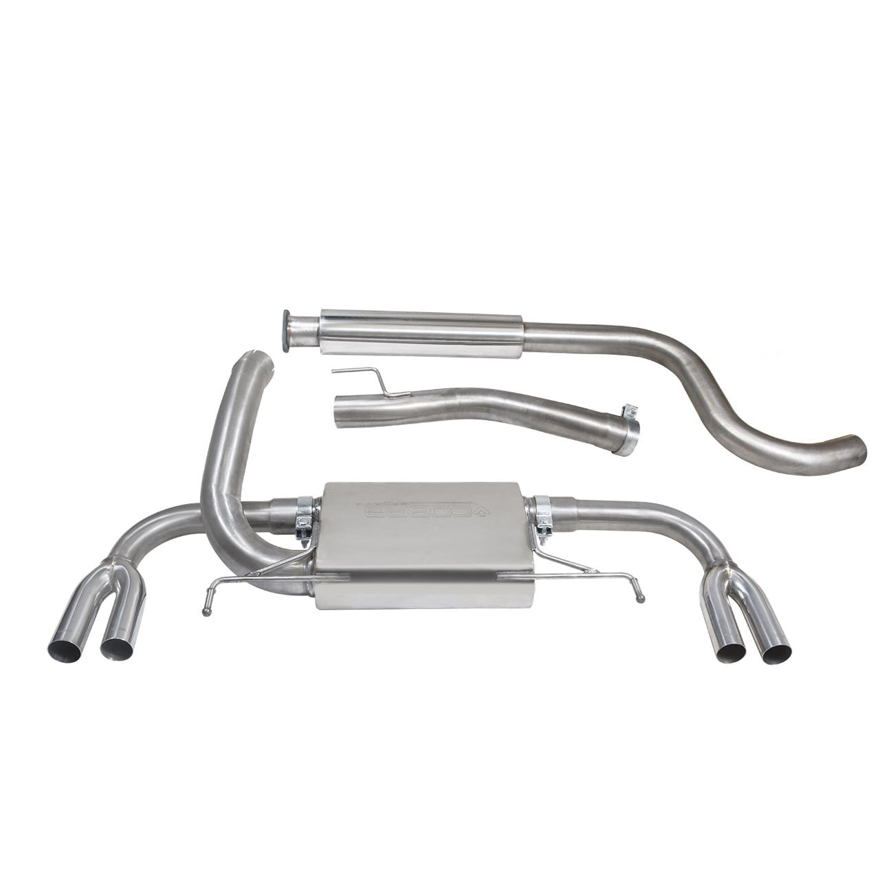 Cobra sport vauxhall astra j vxr (12-19) cat back sports exhaust system 1 Cobra sport vauxhall astra j vxr (12-19) cat back sports exhaust system