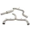 Cobra sport vw golf gti (mk7) 2. 0 tsi (5g) (12-17) venom box delete race cat back exhaust