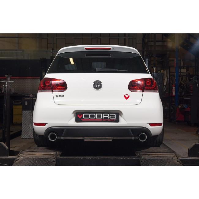 Cobra sport vw golf gtd (mk6) 2. 0 tdi (5k) (09-13) gti style cat back exhaust 8 Cobra sport vw golf gtd (mk6) 2. 0 tdi (5k) (09-13) gti style cat back exhaust - image 8