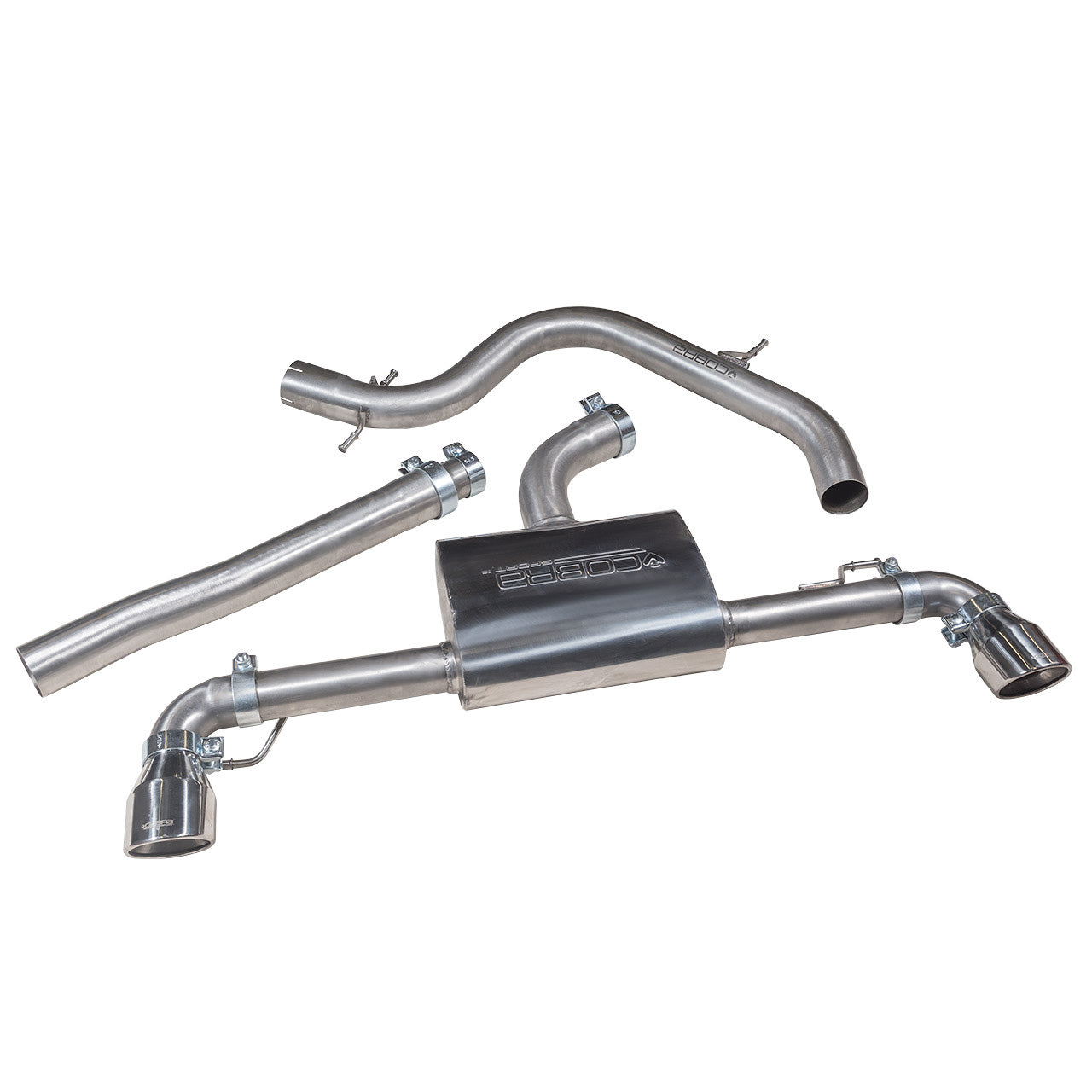 Cobra sport vw golf gtd (mk6) 2. 0 tdi (5k) (09-13) gti style cat back exhaust 1 Cobra sport vw golf gtd (mk6) 2. 0 tdi (5k) (09-13) gti style cat back exhaust