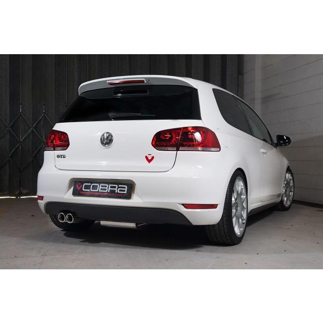 Cobra sport vw golf gtd (mk6) 2. 0 tdi (5k) (09-13) cat back exhaust 9 Cobra sport vw golf gtd (mk6) 2. 0 tdi (5k) (09-13) cat back exhaust - image 9