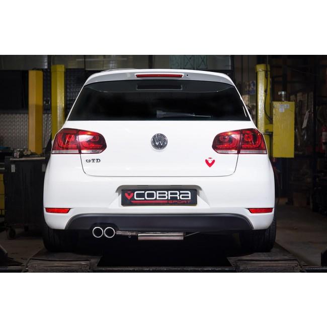 Cobra sport vw golf gtd (mk6) 2. 0 tdi (5k) (09-13) cat back exhaust 8 Cobra sport vw golf gtd (mk6) 2. 0 tdi (5k) (09-13) cat back exhaust - image 8
