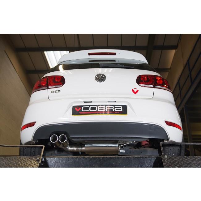Cobra sport vw golf gtd (mk6) 2. 0 tdi (5k) (09-13) cat back exhaust 7 Cobra sport vw golf gtd (mk6) 2. 0 tdi (5k) (09-13) cat back exhaust - image 7
