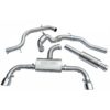 Cobra sport vw golf gti (mk7) 2. 0 tsi (5g) (12-17) turbo back exhaust