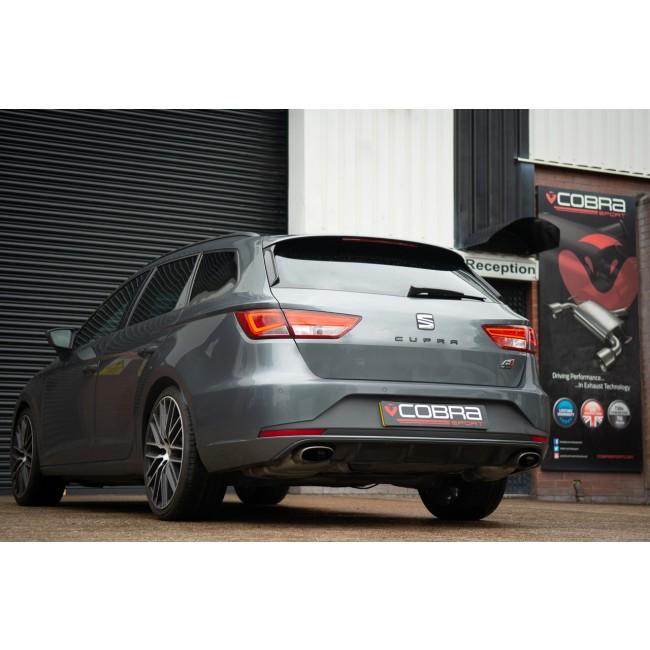 Cobra sport seat leon cupra st 280/290 estate (14-18) resonator delete exhaust 7 Cobra sport seat leon cupra st 280/290 estate (14-18) resonator delete exhaust - image 7