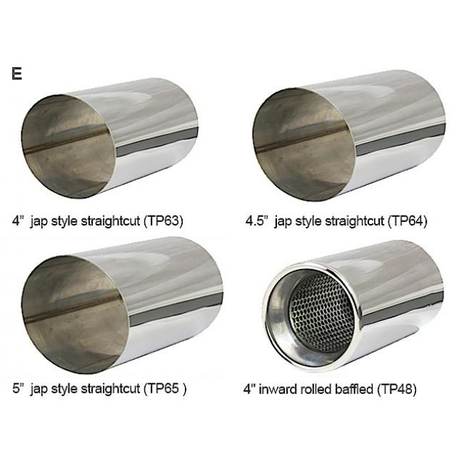 Cobra sport subaru impreza turbo (93-00) turbo back exhaust 2 Cobra sport subaru impreza turbo (93-00) turbo back exhaust - image 2