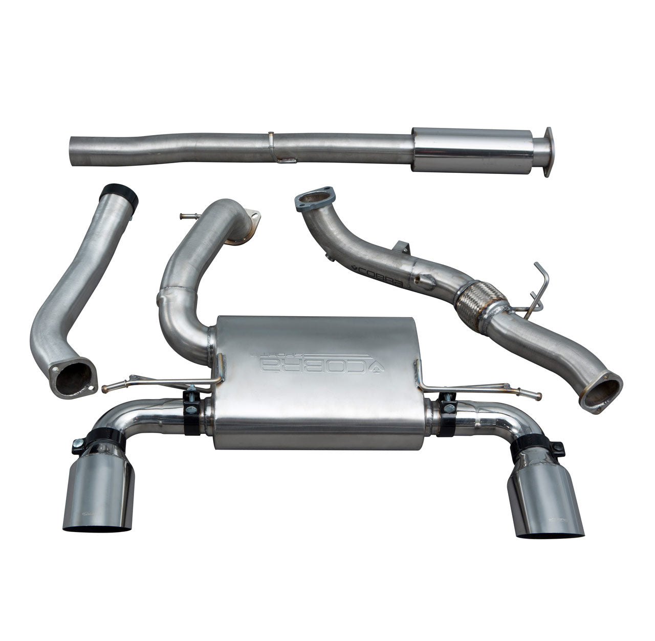 Cobra sport ford focus rs (mk3) turbo back exhaust 17 Cobra sport ford focus rs (mk3) turbo back exhaust - image 17