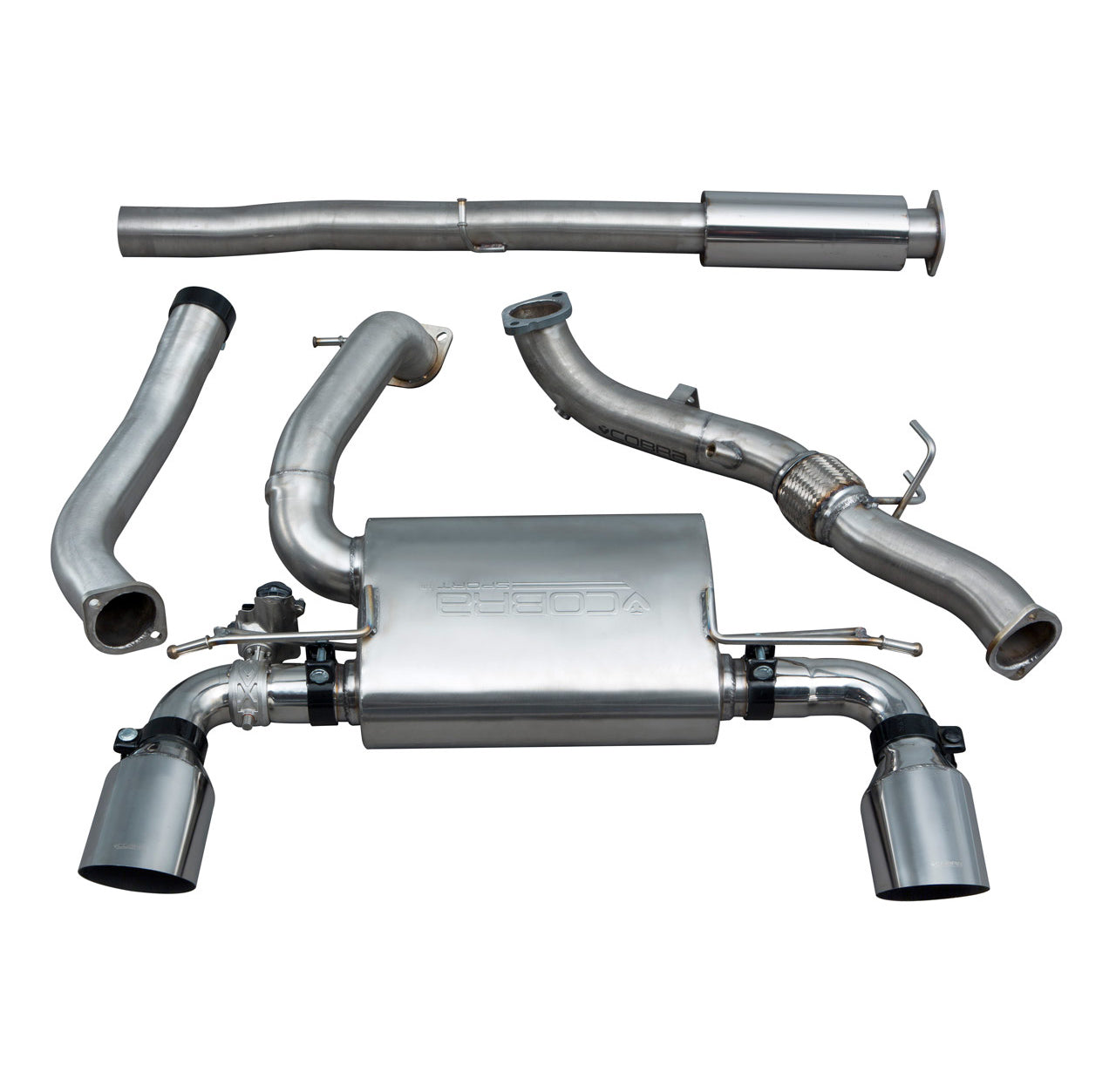 Cobra sport ford focus rs (mk3) turbo back exhaust 14 Cobra sport ford focus rs (mk3) turbo back exhaust - image 14