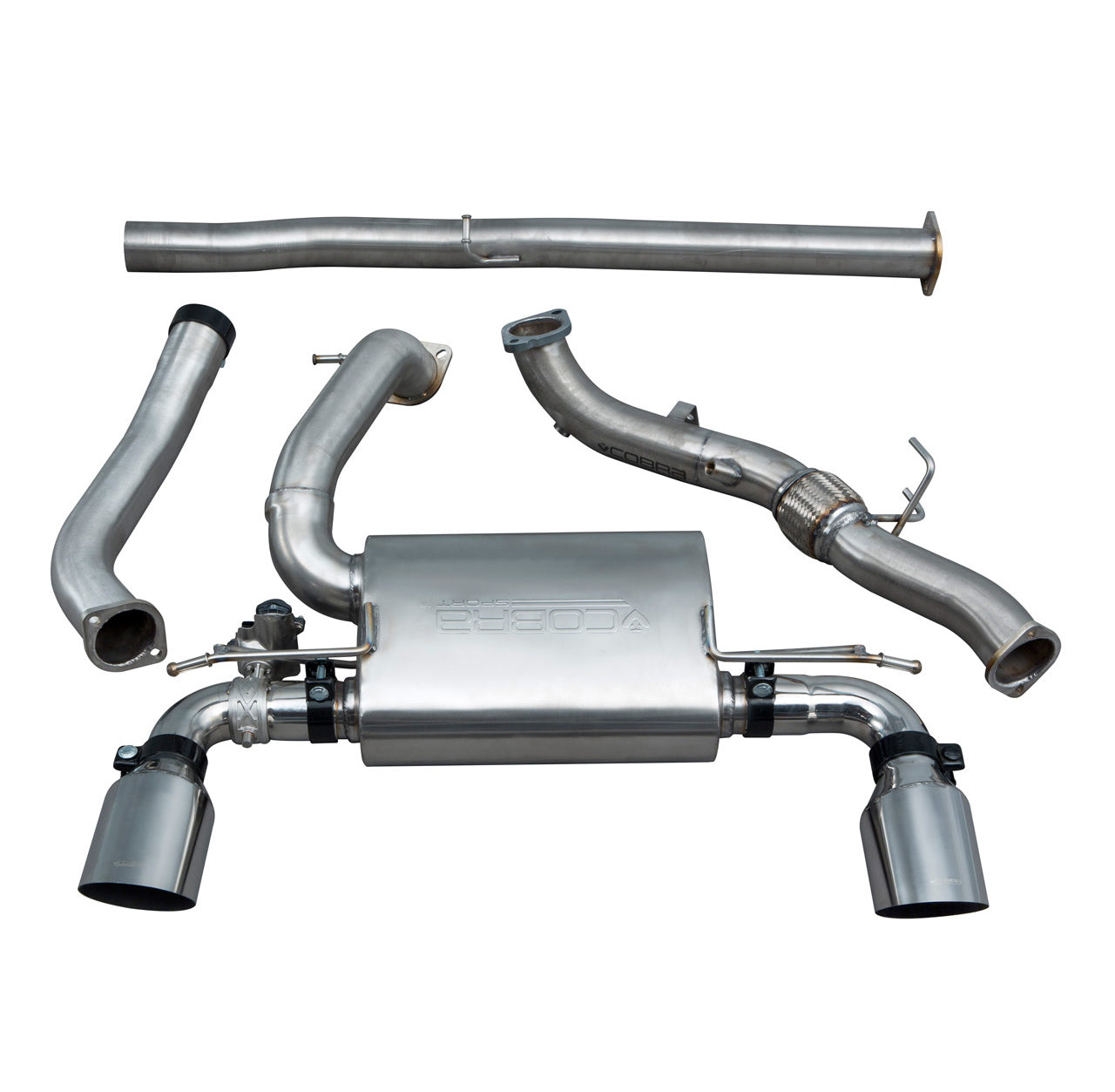 Cobra sport ford focus rs (mk3) turbo back exhaust 13 Cobra sport ford focus rs (mk3) turbo back exhaust - image 13