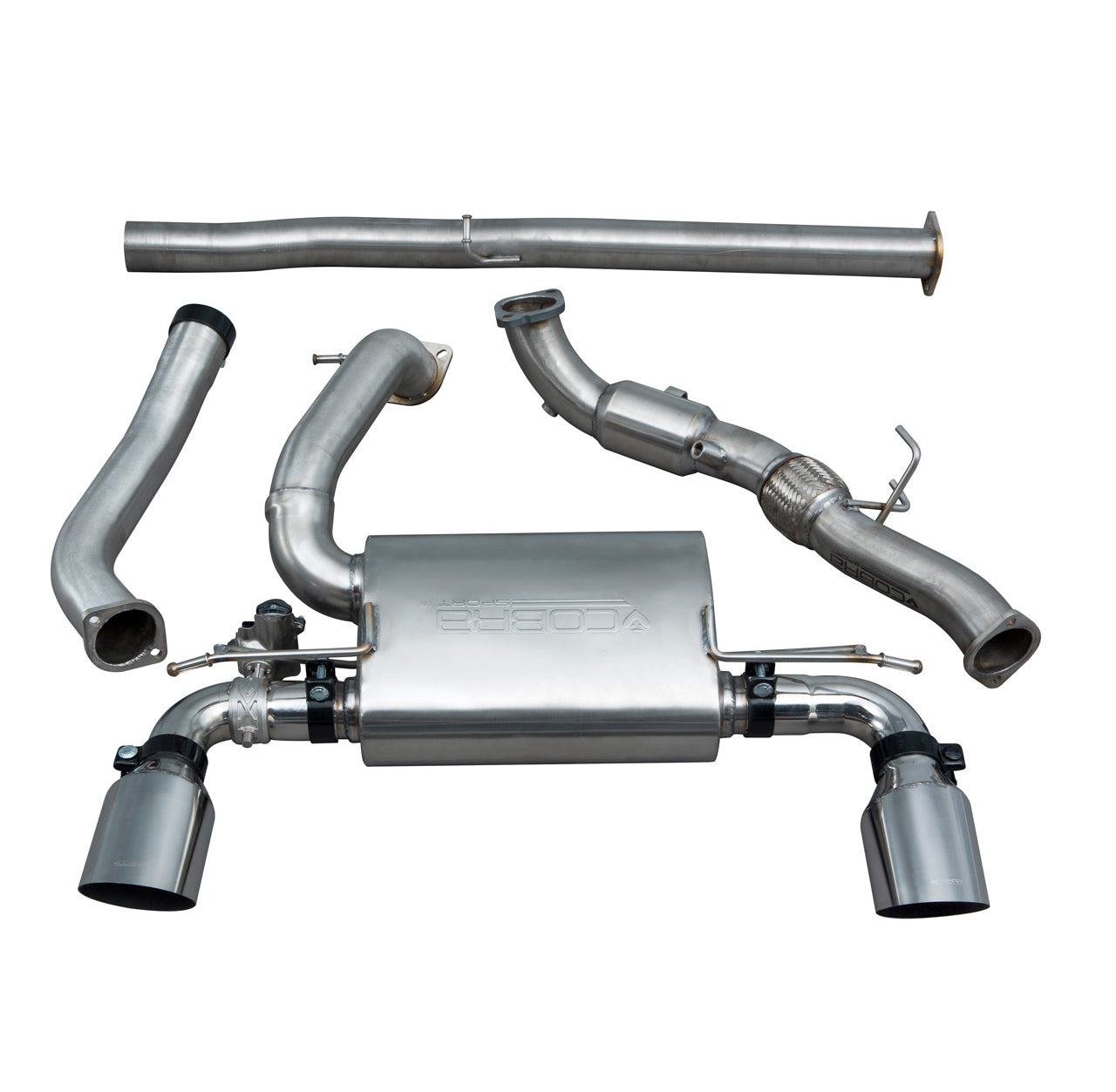 Cobra sport ford focus rs (mk3) turbo back exhaust 12 Cobra sport ford focus rs (mk3) turbo back exhaust - image 12