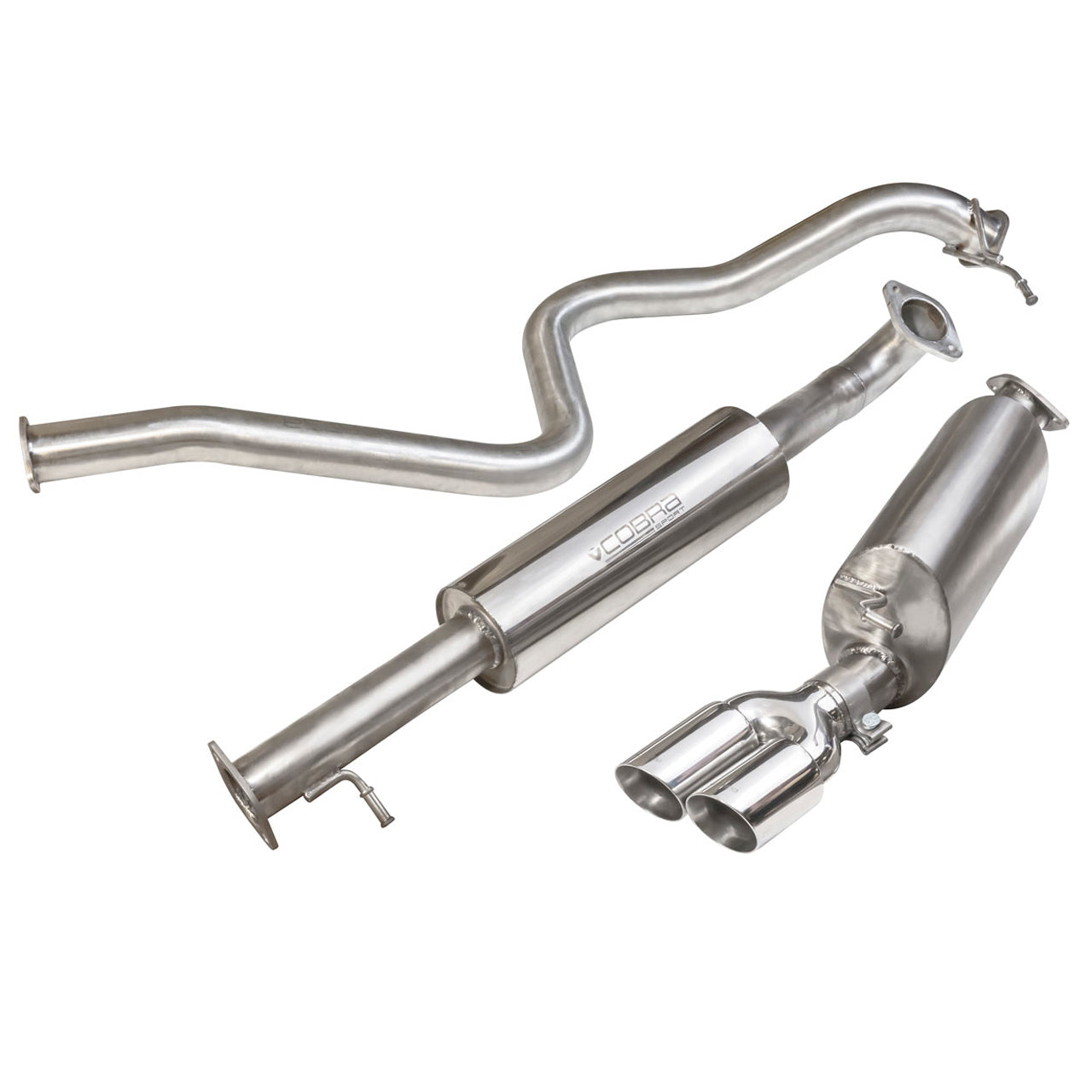 Cobra sport ford fiesta (mk7) 1l ecoboost (zetec s) catback exhaust 1 Cobra sport ford fiesta (mk7) 1l ecoboost (zetec s) catback exhaust