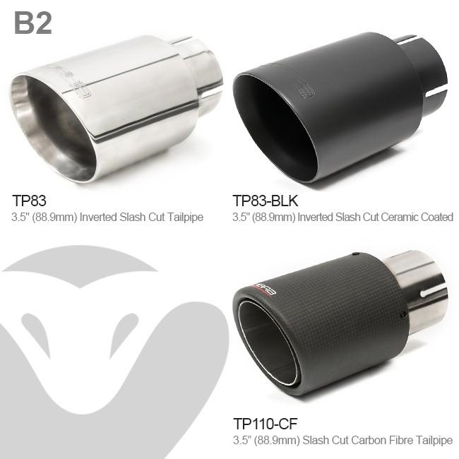 Cobra sport ford fiesta (mk8) (2018 - 2020) st cat back valved exhaust 2 Cobra sport ford fiesta (mk8) (2018 - 2020) st cat back valved exhaust - image 2