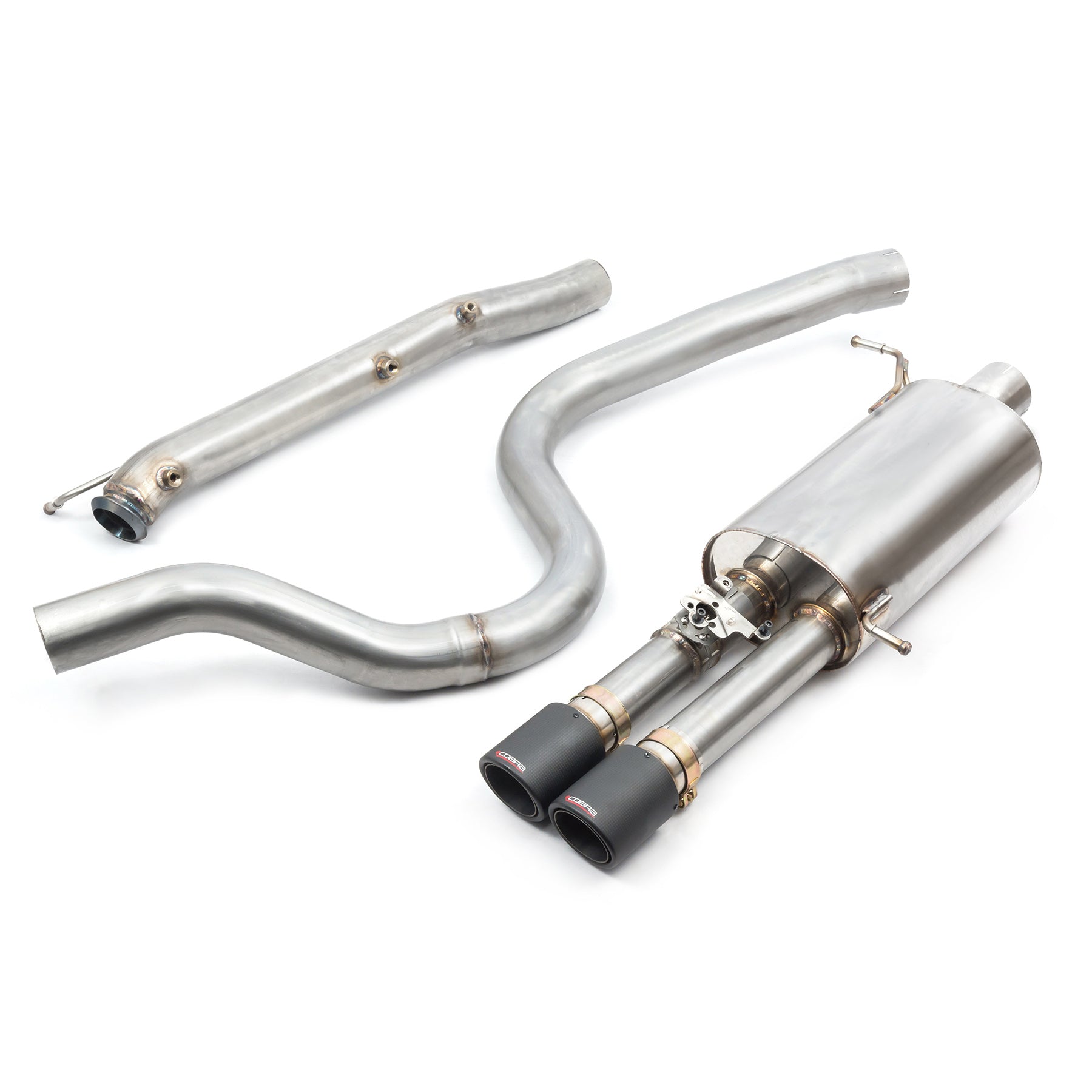 Cobra sport ford fiesta (mk8) (2018 - 2020) st cat back valved exhaust 1 Cobra sport ford fiesta (mk8) (2018 - 2020) st cat back valved exhaust