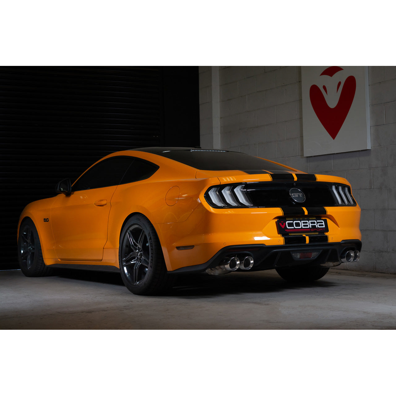 Cobra sport ford mustang 5. 0 v8 gt (2018>) facelift 3" valved cat back exhaust 9 Cobra sport ford mustang 5. 0 v8 gt (2018>) facelift 3" valved cat back exhaust - image 9