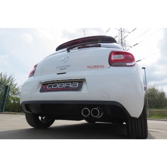 Cobra sport citroen ds3 1. 6 thp cat back exhaust 5 Cobra sport citroen ds3 1. 6 thp cat back exhaust - image 5
