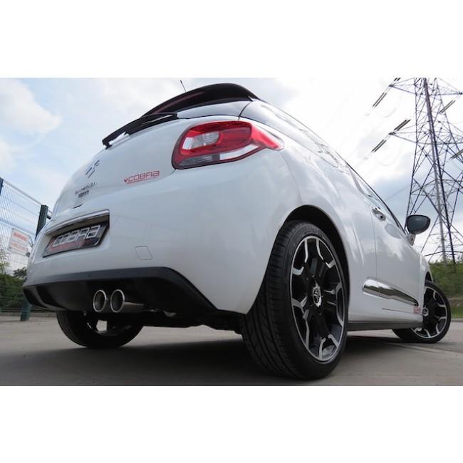 Cobra sport citroen ds3 1. 6 thp cat back exhaust 4 Cobra sport citroen ds3 1. 6 thp cat back exhaust - image 4