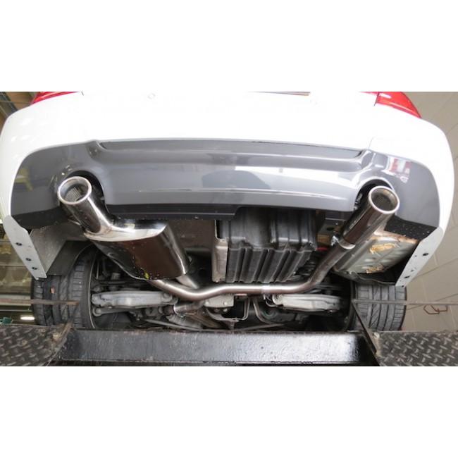 Cobra sport bmw 318d/320d (e91/e92) dual exit exhaust conversion 2 Cobra sport bmw 318d/320d (e91/e92) dual exit exhaust conversion - image 2