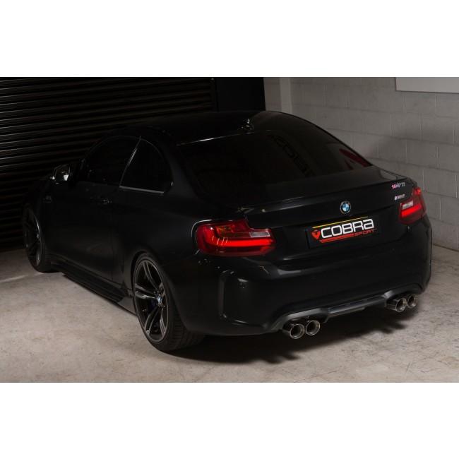 Cobra sport bmw m2 (f87) coupe 3" valved cat back exhaust 10 Cobra sport bmw m2 (f87) coupe 3" valved cat back exhaust - image 10
