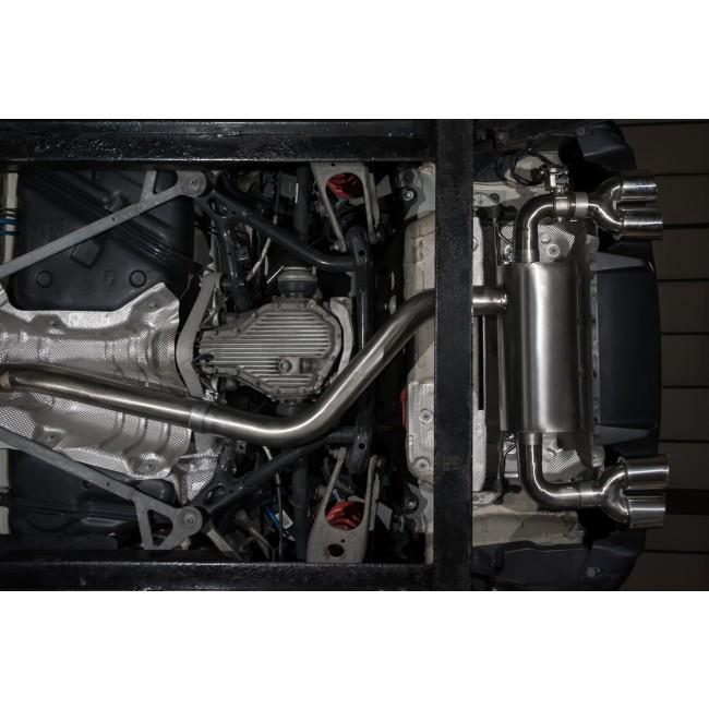 Cobra sport bmw m2 (f87) coupe 3" valved cat back exhaust 5 Cobra sport bmw m2 (f87) coupe 3" valved cat back exhaust - image 5