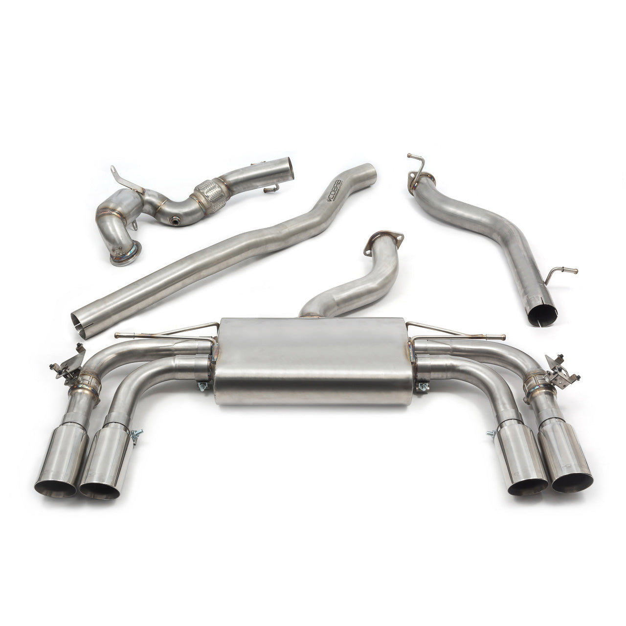 Cobra sport audi s3 (8v) 3 door (valved) (13-17) turbo back exhaust 15 Cobra sport audi s3 (8v) 3 door (valved) (13-17) turbo back exhaust - image 15