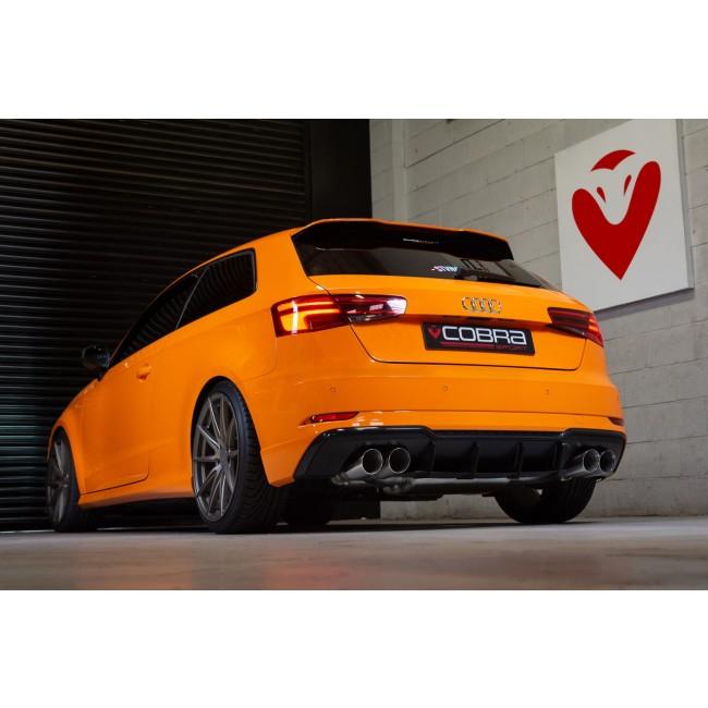 Cobra sport audi s3 (8v) 3 door (valved) (13-17) turbo back exhaust 10 Cobra sport audi s3 (8v) 3 door (valved) (13-17) turbo back exhaust - image 10