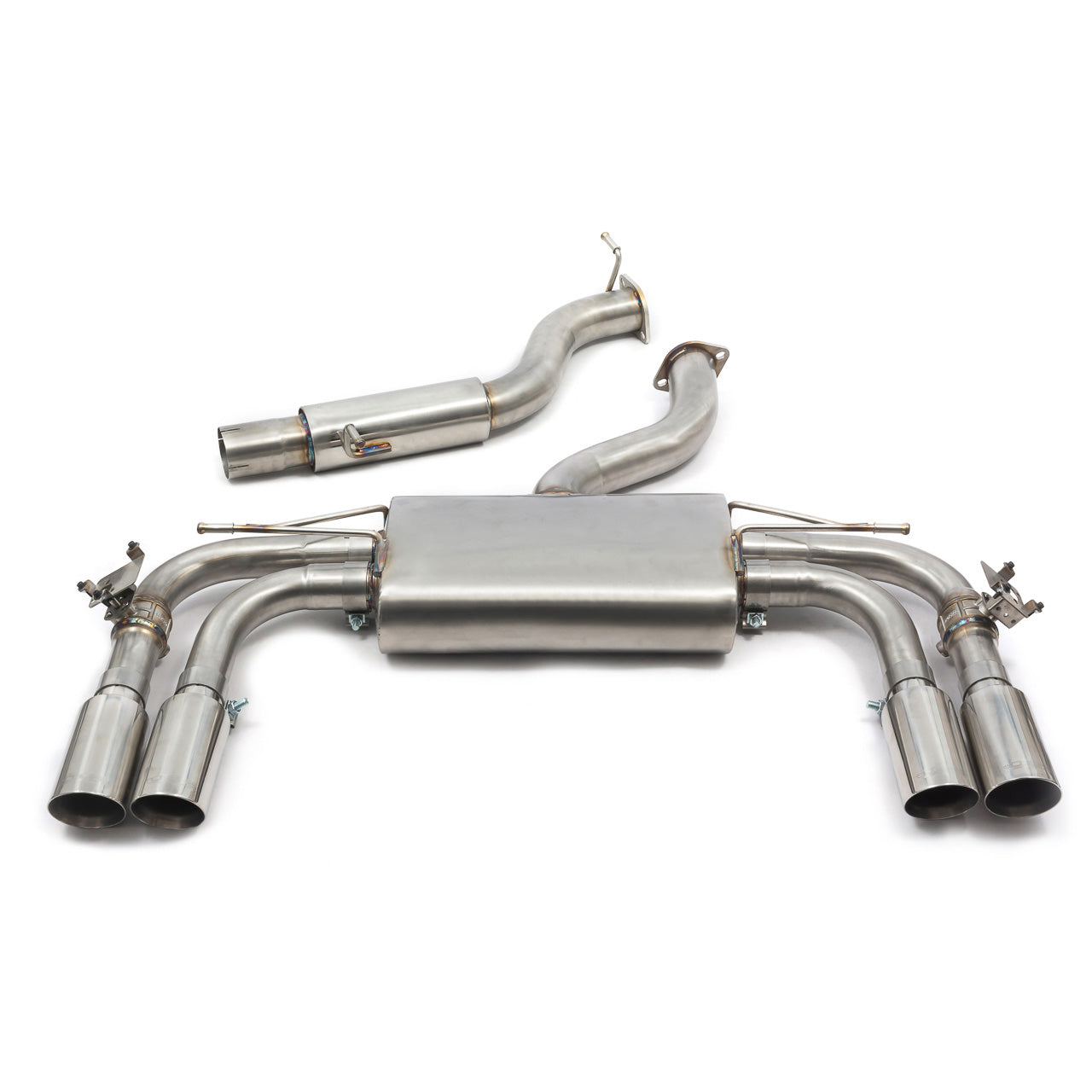 Cobra sport audi s3 (8v) 3 door (valved) (13-17) cat back exhaust 1 Cobra sport audi s3 (8v) 3 door (valved) (13-17) cat back exhaust