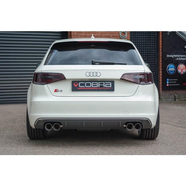 Cobra sport audi s3 (8v) 5 door sportback (non-valved) (13-18) cat back exhaust 8 Cobra sport audi s3 (8v) 5 door sportback (non-valved) (13-18) cat back exhaust - image 8