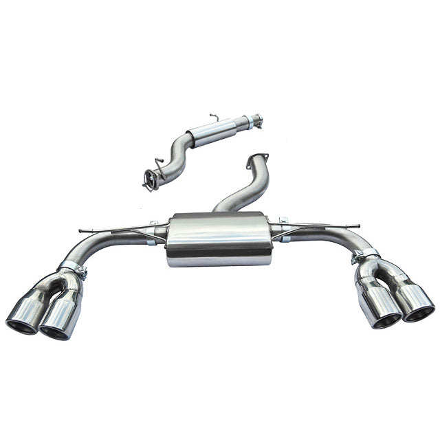 Cobra sport audi s3 (8v) 5 door sportback (non-valved) (13-18) cat back exhaust 1 Cobra sport audi s3 (8v) 5 door sportback (non-valved) (13-18) cat back exhaust