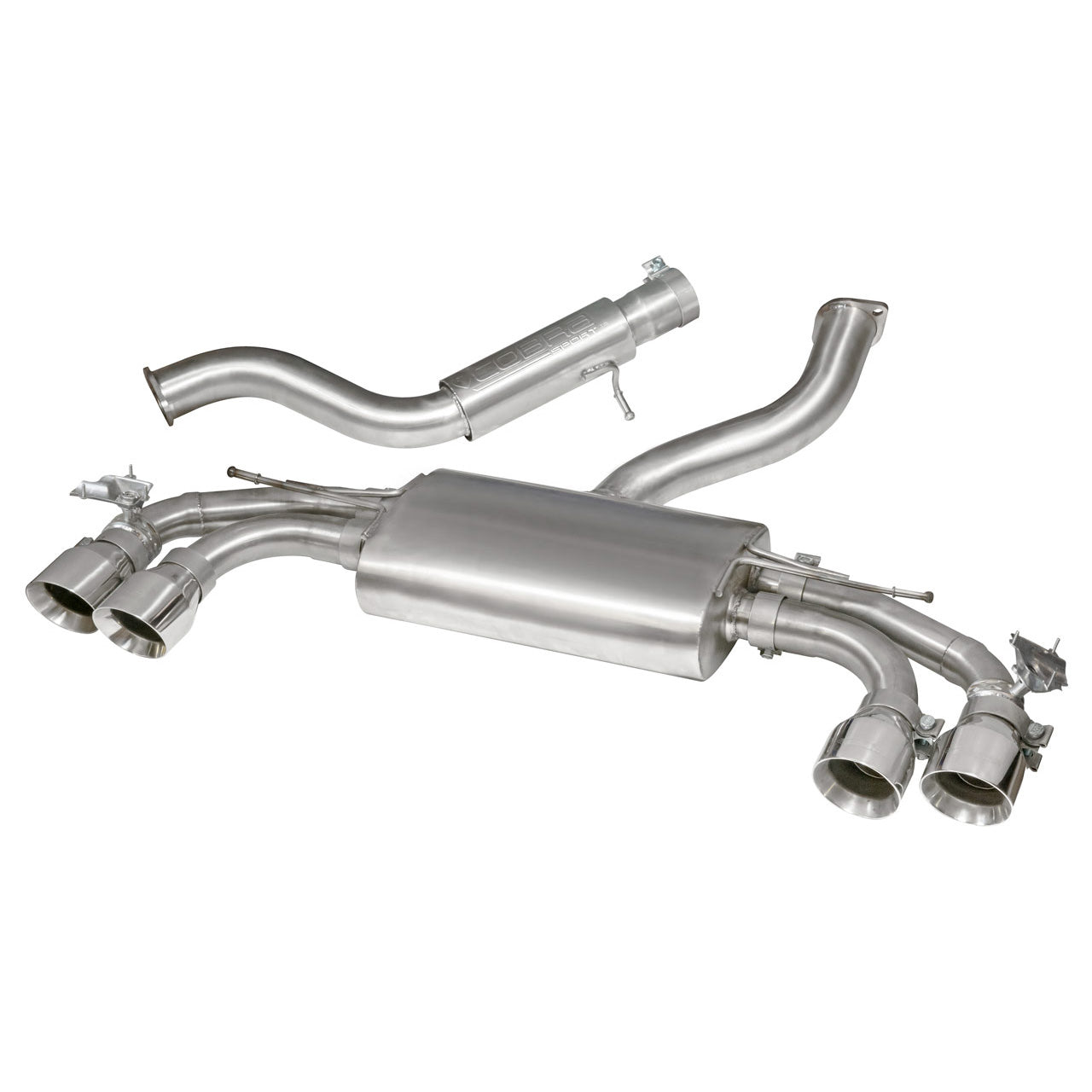 Cobra sport audi tts (mk3) 2. 0 tfsi cat back exhaust 1 Cobra sport audi tts (mk3) 2. 0 tfsi cat back exhaust
