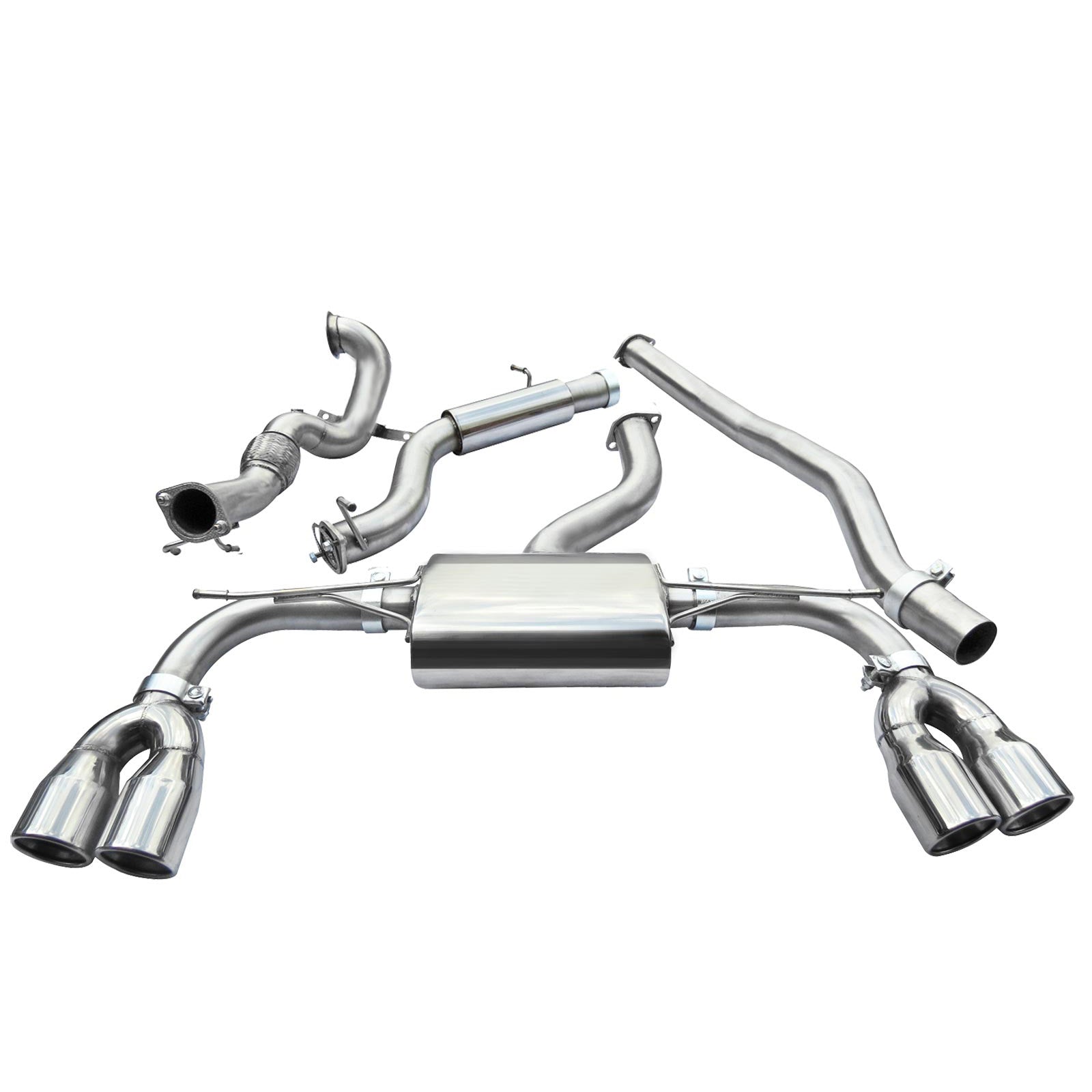 Cobra sport audi s3 (8v) saloon (non-valved) (13-18) turbo back exhaust 15 Cobra sport audi s3 (8v) saloon (non-valved) (13-18) turbo back exhaust - image 15